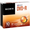 SONY DVD+R 4.7 GB (16х,),slim,(10) 
