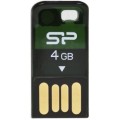 USB  4GB  Silicon Power  T02 зелёный