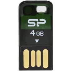 USB  4GB  Silicon Power  T02 зелёный