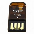 USB  4GB  Silicon Power  T02 оранжевый
