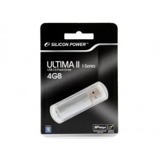 USB  4GB  Silicon Power  Ultima II серебро