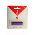 USB флэш-диск  4GB Smart Buy  Quartz series фиолетовый