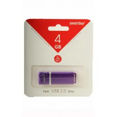 USB флэш-диск  4GB Smart Buy  Quartz series фиолетовый