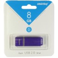 USB флэш-диск  8GB Smart Buy  Quartz series фиолетовый
