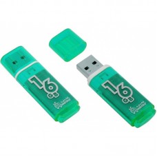 USB флэш-диск Smart Buy 16GB Glossy series Green