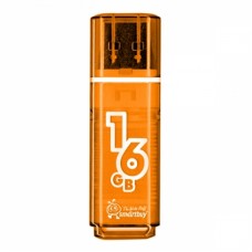 USB флэш-диск Smart Buy 16GB Glossy series ORANGе