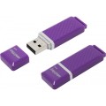 USB 2,0 флэш-диск 64GB Smart Buy   Quartz series Фиолетовый