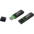 USB 3.0 флэш-диск  16GB Smart Buy  Glossy series Dark  серый
