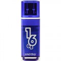USB 3.0 флэш-диск  16GB Smart Buy  Glossy series Dark  синий 