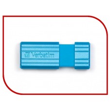 Verbatim USB 16GB Pin Stripe Caribbean Blue