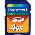карта памяти  SDHC  4GB  Transcend Class 10