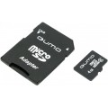карта памяти Qumo 8 GB (micro Secure Digital,SDHC Class 6) +SD adapter