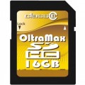 Карта памяти SDHC  16GB  OltraMax Class 10