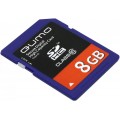 Карта памяти SDHC  8GB  Qumo Class 10