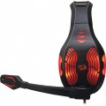Игровая гарнитура Hardy USB, подсветка, кабель 2,3 м Redragon