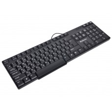 Клавиатура DEFENDER  Accent 930 B (Black), USB проводная,влагоустойчивая, компактная