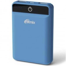 Внешний аккум RITMIX RPB-10003L smoky blue MINI Внешний аккум RITMIX RPB-10003L smoky blue MINI