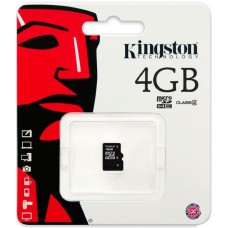 Карта памяти MicroSD 4GB Kingston Class 4 без адаптера Карта памяти MicroSD 4GB Kingston Class 4 без адаптера